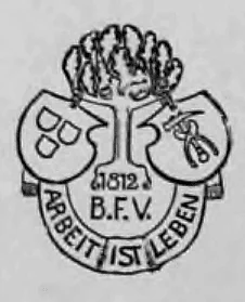 Bild 1: Verlags-Logo des Verlags Bernh. Friedr. Voigt aus Leipzig.