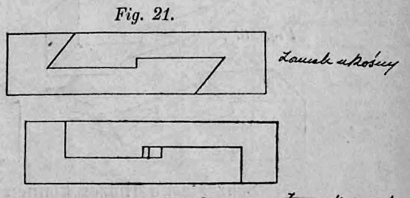 21: Schräger Schlossstoß.