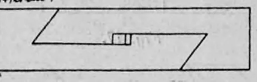 20: Schnittzeichnung eines einfachen geraden Hakenblatts.