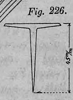 Fig. 226: Detailzeichnung eines verzinkten Kreuznagels.