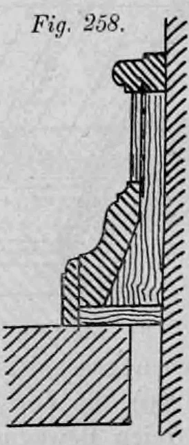 Fig. 258: Alternative Profilform einer Wandleiste.