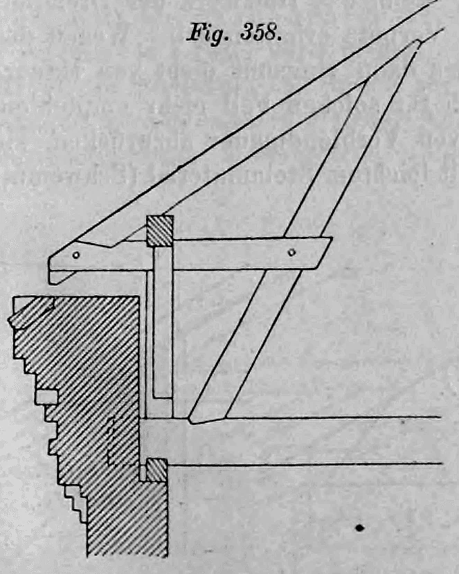 Fig. 358, 359: Bindersparrenanschluss.
