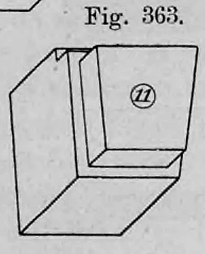 Fig. 363: Perspektivische Ansicht des Werksteins 11.