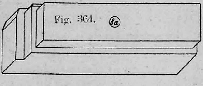 Fig. 364: Perspektivische Ansicht des profilierten Läufersteins 6a.