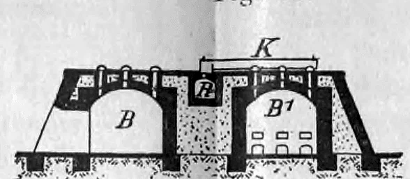 Fig. 75: Detaildarstellung der Heizlöcher in der Ofendecke.