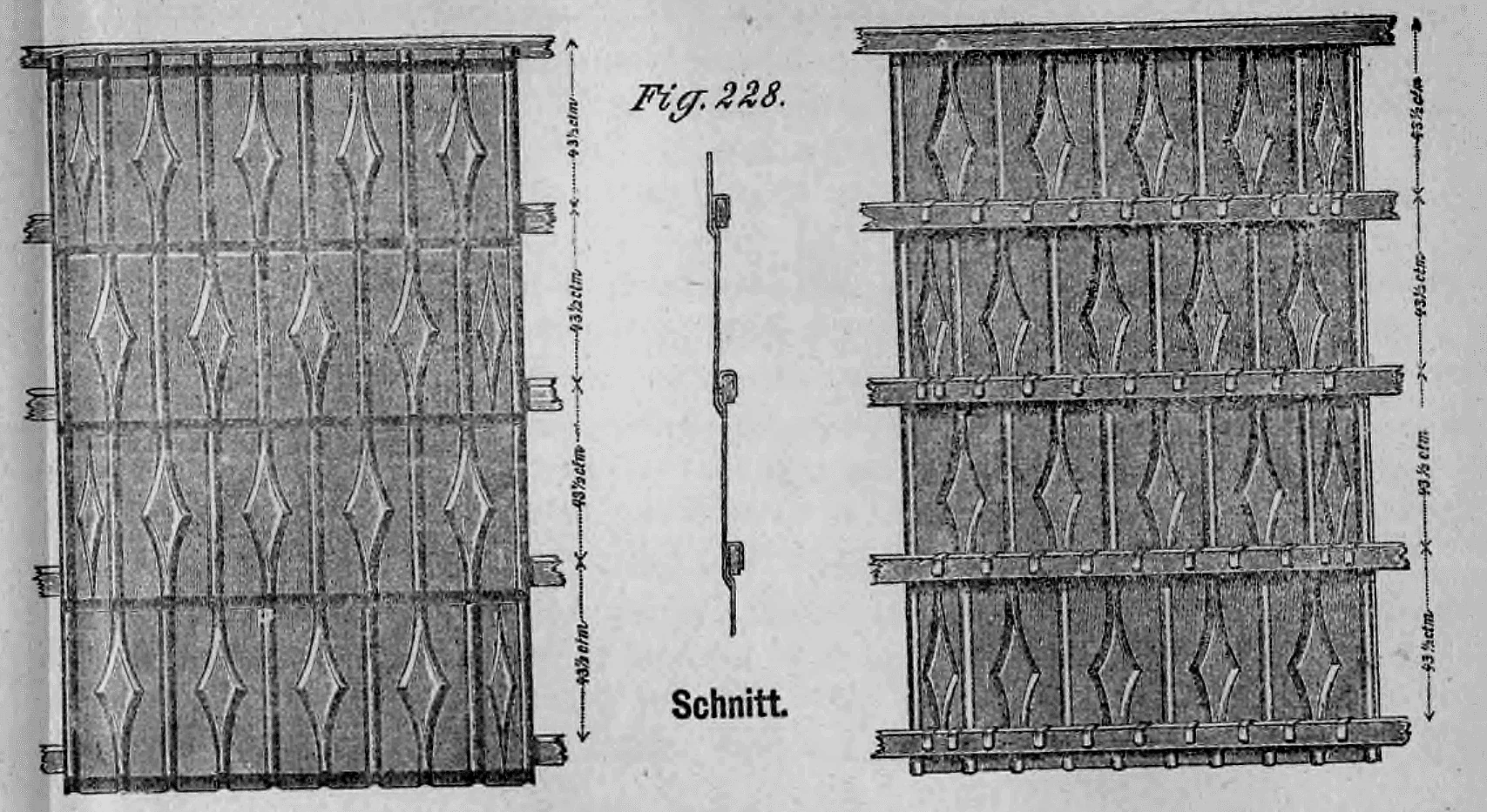 Fig. 228: Flächenansicht eingedeckter Bellino-Dachplatten.