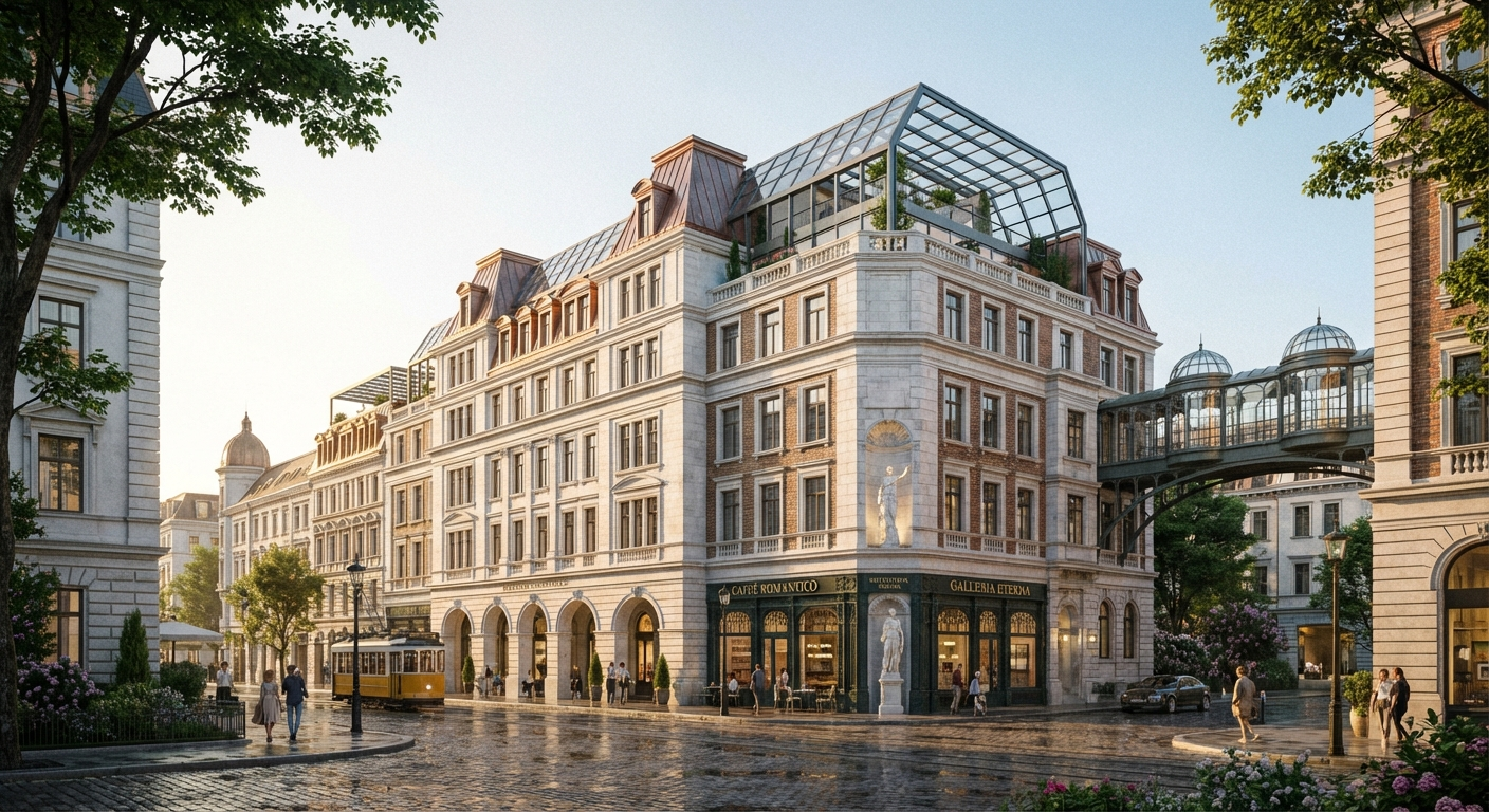 Historische Gründerzeit-Architektur