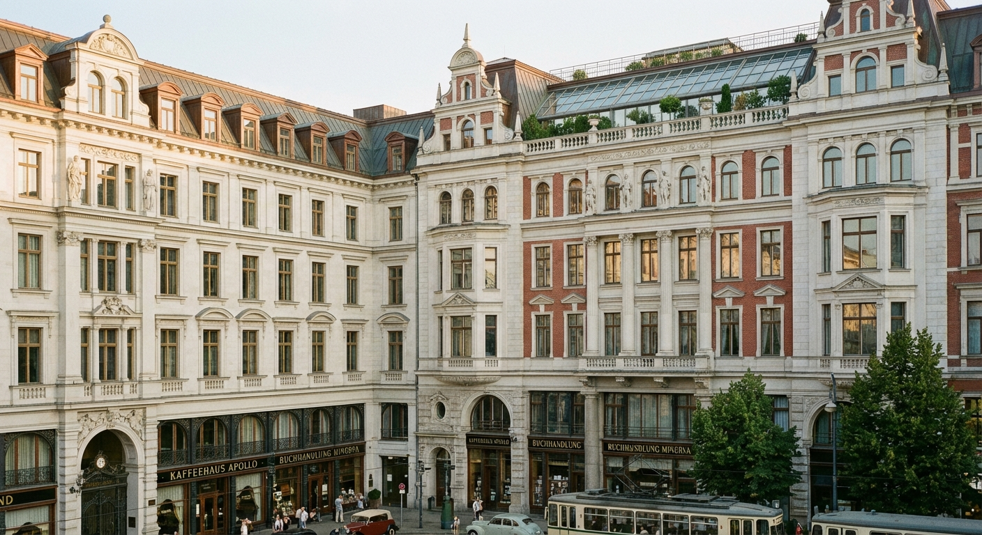 Blockrandbebauung mit Innenhof